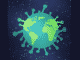 corona virus ilustrasyonu